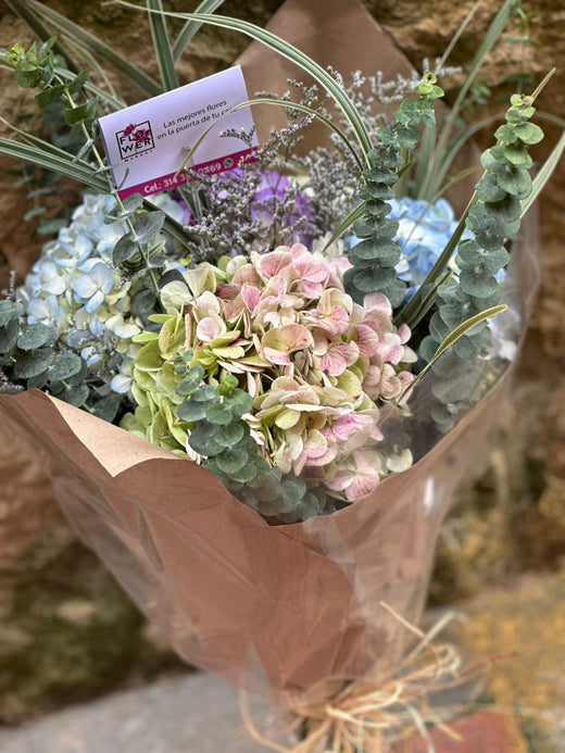 Bouquet de Hortensias